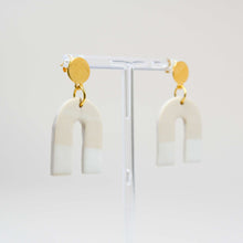 Load image into Gallery viewer, Alexandra #2 - Faint Wisp Collection - Sandstorm - Drop Earrings