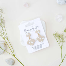 Load image into Gallery viewer, Hannah Lou #1 - Torn Collection - Sandstorm - Drop Earrings