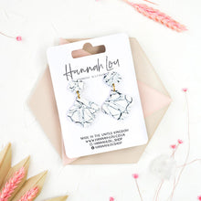 Load image into Gallery viewer, Hannah Lou #1 - Labyrinth Collection - Monochrome - Drop Earrings