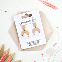 Load image into Gallery viewer, Ada #1 - Continuous Collection - Sandstorm - Drop Earrings