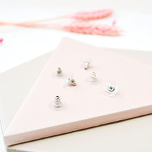 Load image into Gallery viewer, 6 x Metal and Plastic Comfort Earring Backs (3 Pairs)