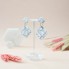 Load image into Gallery viewer, Hannah Lou #1 - Labyrinth Collection - Monochrome - Drop Earrings