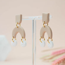 Load image into Gallery viewer, Ada #1 - Continuous Collection - Sandstorm - Drop Earrings